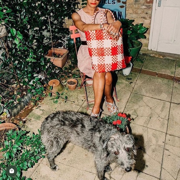 Lalo The Shop Large Red Tote - Picture 5 of 5